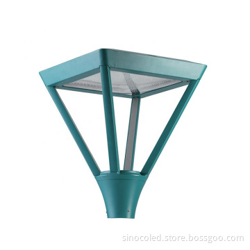 ENEC Waterproof 60W LED Garden Light Post Top